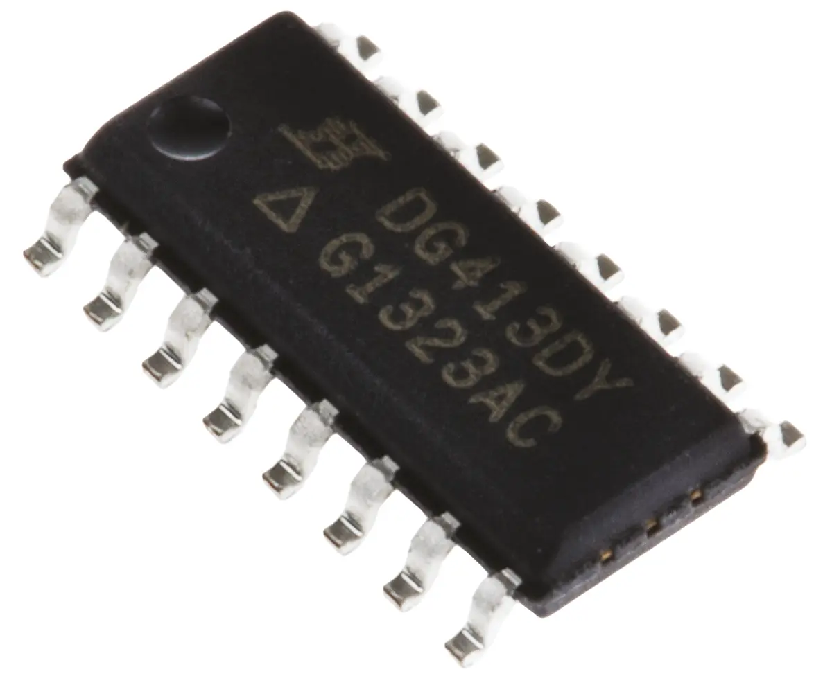 Produktfoto 1 von Vishay Analoger Schalter, 16-Pin 4, SOIC, CMOS, 44 V- bipolar, 5 V- bipolar