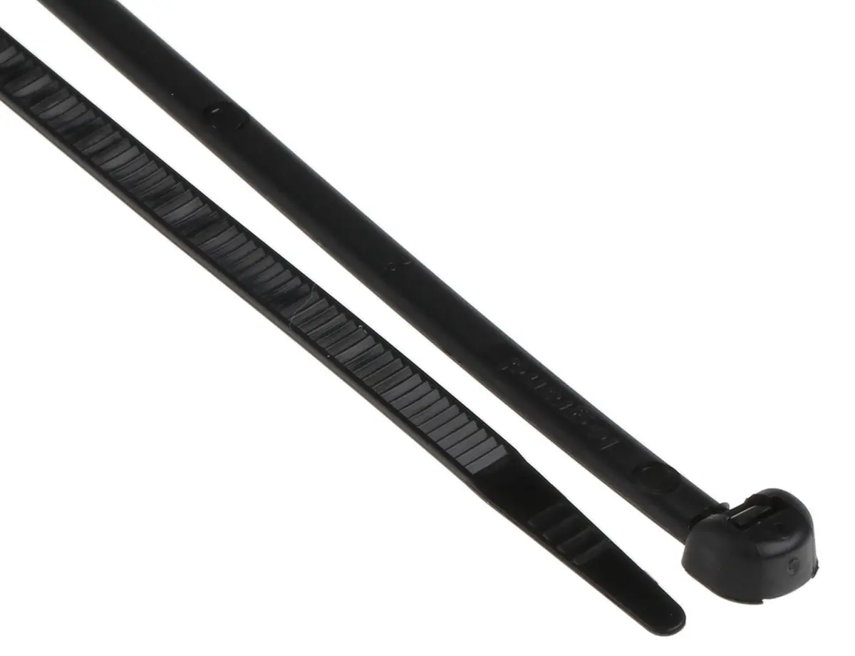Produktfoto 1 von Legrand Colring Nylon 6.6 Kabelbinder Nicht lösbar Schwarz 4.6 mm x 360 mm
