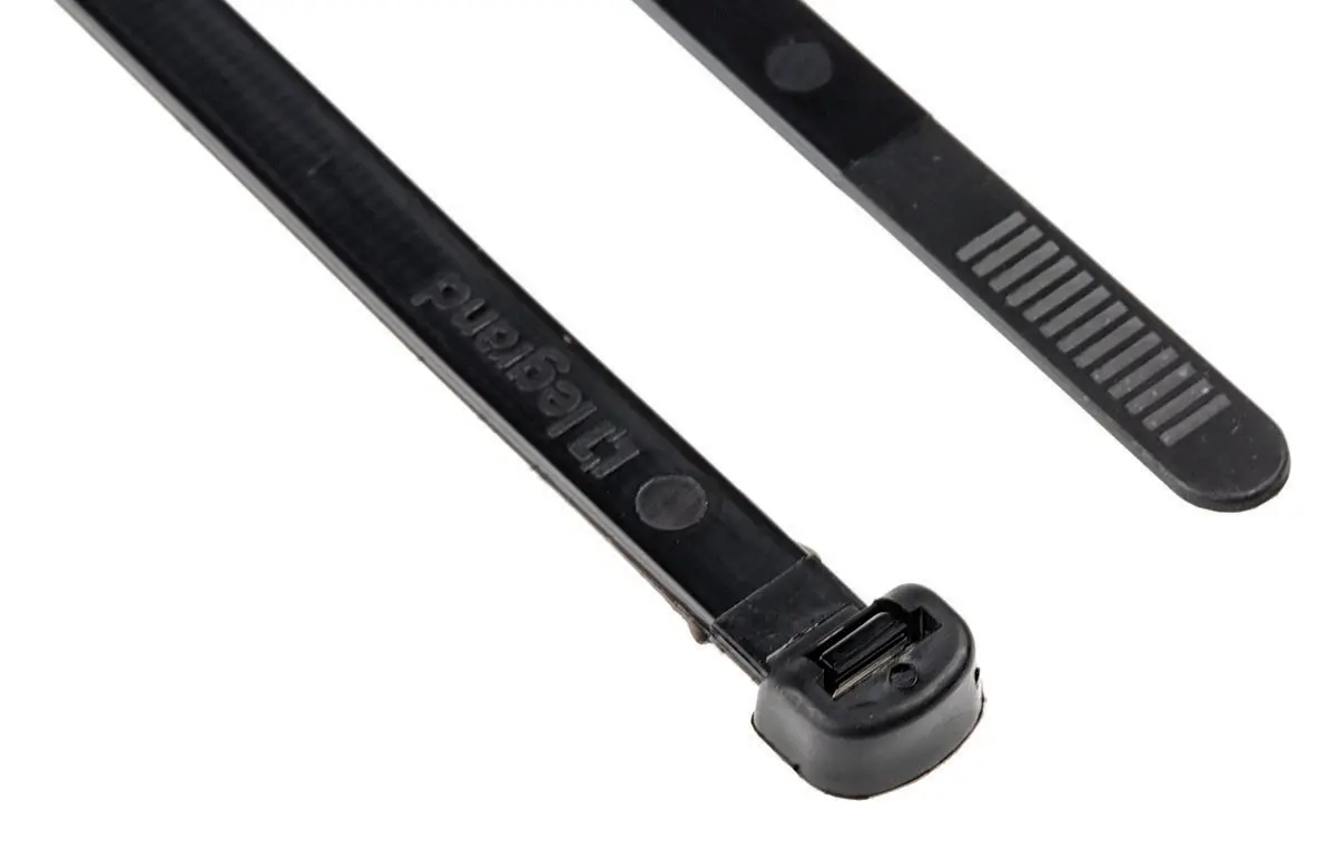 Produktfoto 1 von Legrand Colring Nylon 6.6 Kabelbinder Nicht lösbar Schwarz 7.6 mm x 360 mm