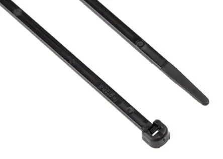 Produktfoto 1 von Legrand Colring Nylon 6.6 Kabelbinder Nicht lösbar Schwarz 3.5mm x 280 mm