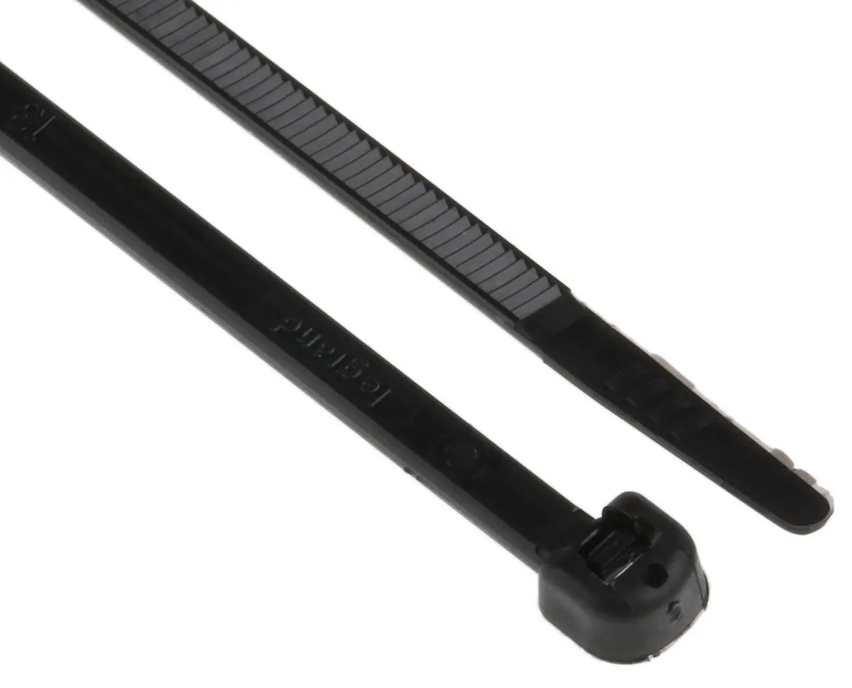 Produktfoto 1 von Legrand Colring Nylon 6.6 Kabelbinder Nicht lösbar Schwarz 3.5 mm x 360 mm