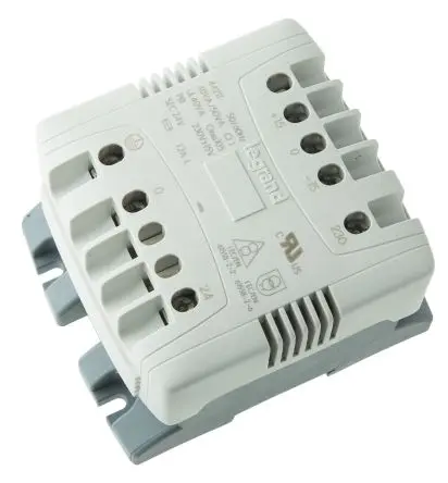 Produktfoto 1 von Legrand 8000 VA DIN-Schienen-Trafo, Primär 215 V ac, 230 V ac, 245 V ac / Sekundär 24 V ac Klemme, Schienenverkehr,