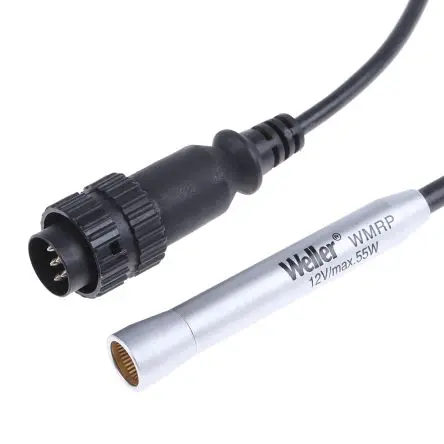 Produktfoto 1 von Weller T005 Elektrisch Lötkolben Set Micro Lötkolben mit RTM Lötspitze 12V / 40 W, für WT1M/WT2M/WR3M-Stationen