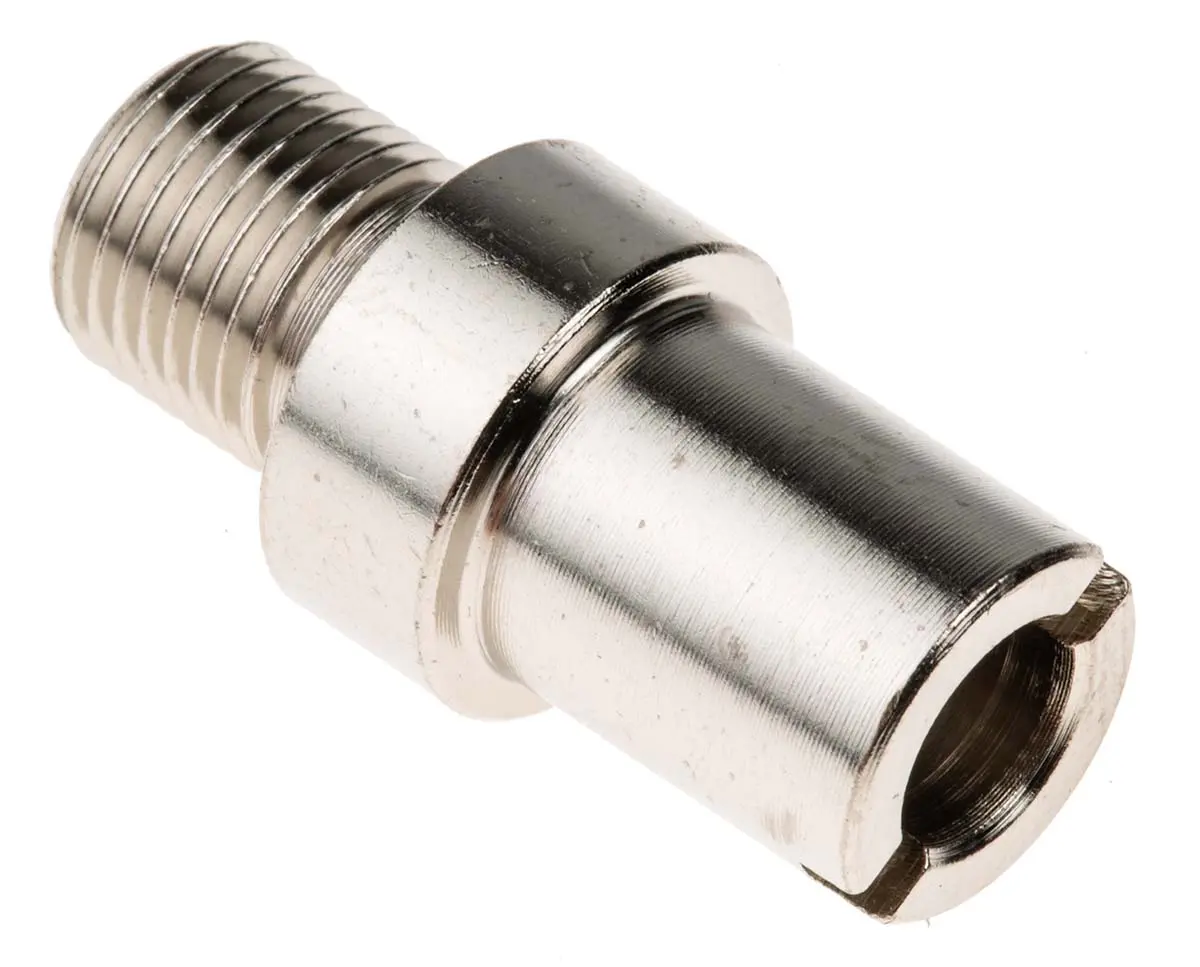 Produktfoto 1 von RS PRO 1/8 BSP Bajonettadapter für Verstellbarer Bajonettanschluss, Typ J und K