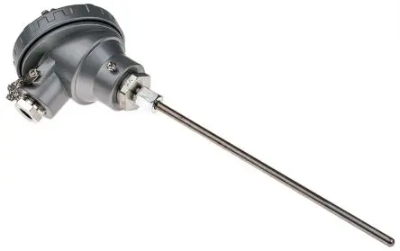 Produktfoto 1 von RS PRO Edelstahl 310 Thermoelement Typ K, Ø 6 mm x 200 mm → 700 °C
