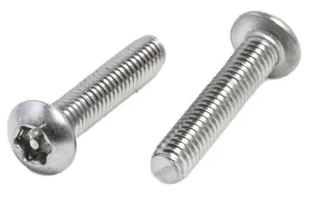 Produktfoto 1 von RS PRO Sicherheitsschraube Sicherheits Innensechskant Taste, Edelstahl glatt, M4 x 20 mm