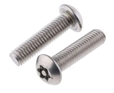 Produktfoto 1 von RS PRO Sicherheitsschraube Sicherheits Innensechskant Taste, Edelstahl glatt, M5 x 20 mm