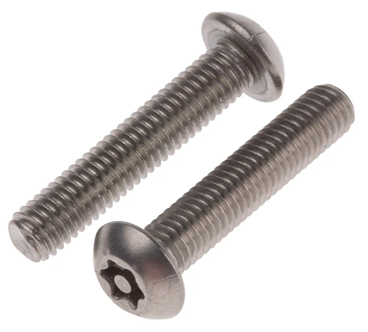 Produktfoto 1 von RS PRO Sicherheitsschraube Sicherheits Innensechskant Taste, Edelstahl glatt x 25 mm
