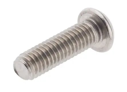 Produktfoto 1 von RS PRO Sicherheitsschraube Sicherheits Innensechskant Taste, Edelstahl glatt, M6 x 20 mm