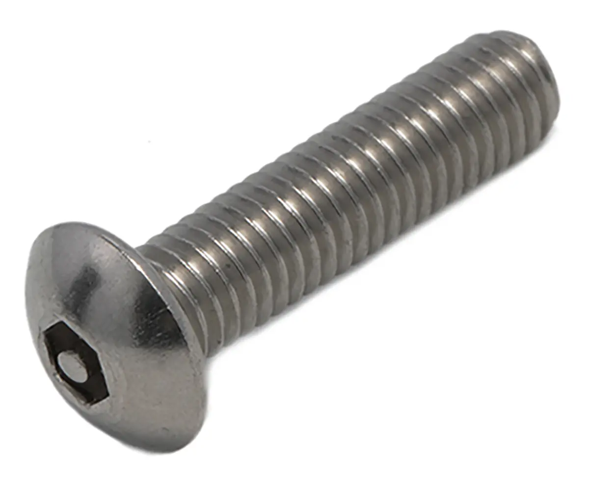 Produktfoto 1 von RS PRO Sicherheitsschraube Sicherheits Innensechskant Taste, Edelstahl glatt x 20 mm