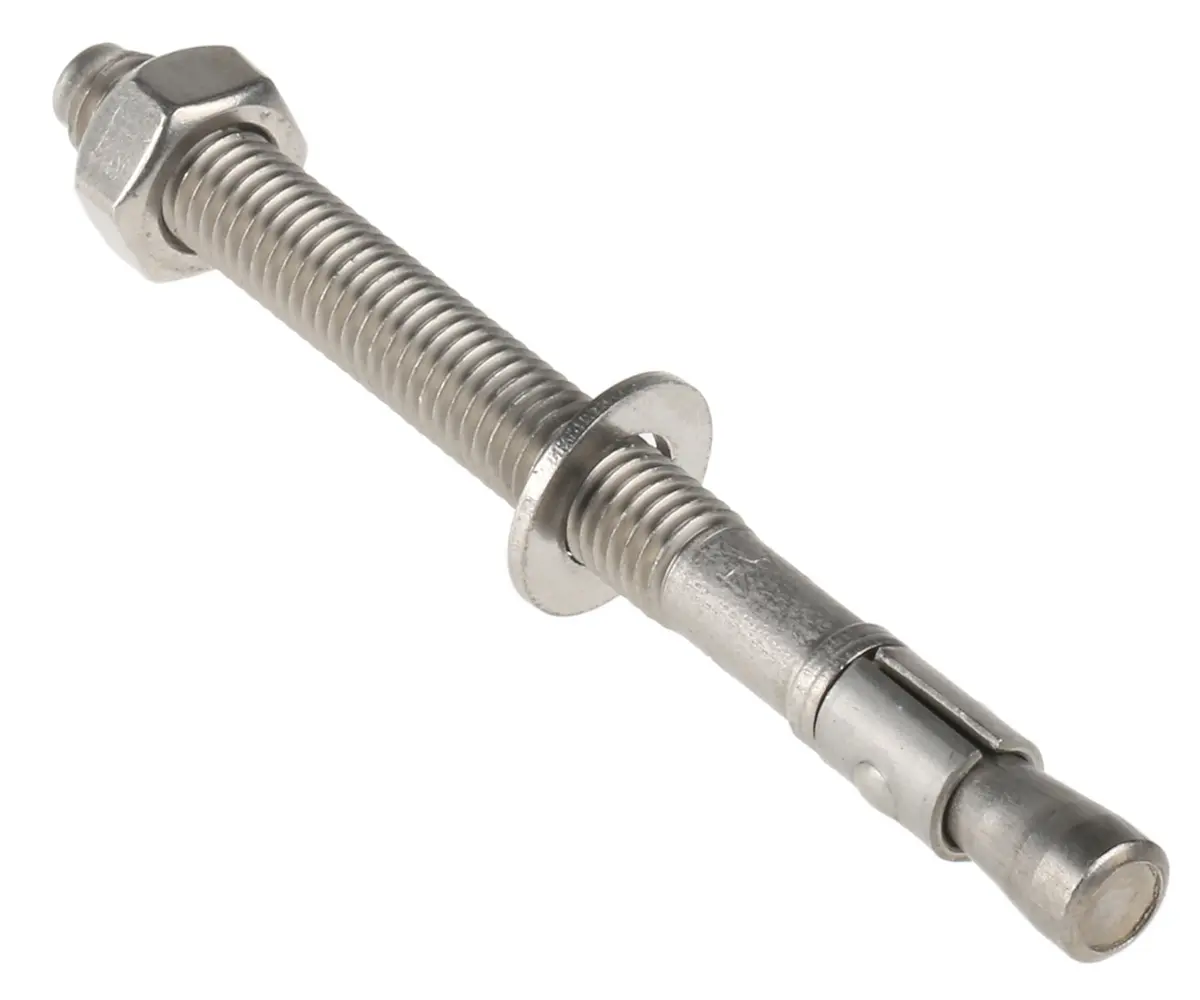 Produktfoto 1 von RS PRO Ankerschraube M8 x 95 mm Stärke 30 mm max. Edelstahl 8 mm