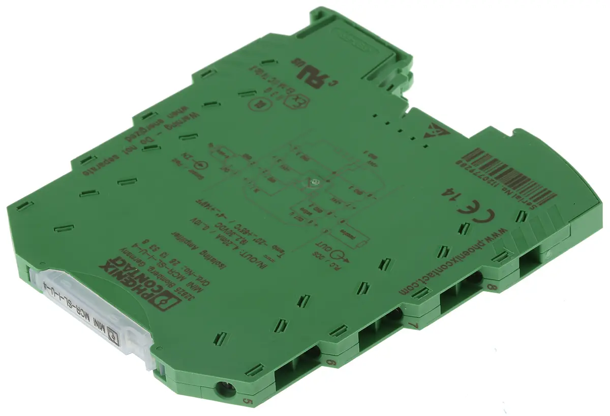 Produktfoto 1 von Phoenix Contact Serie 3RS7003 Signalwandler 24 V dc, Strom 4 to 20 mA EIN / Spannung 0/10 V dc AUS DIN-Hutschiene