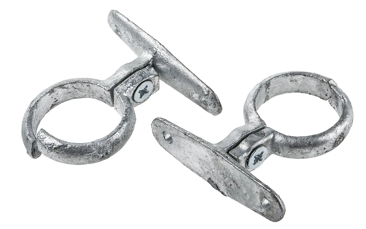 Produktfoto 1 von Georg Fischer Rohrklemme Rohr ø Stahl Schwarz 25.4 mm, Galvanisiert