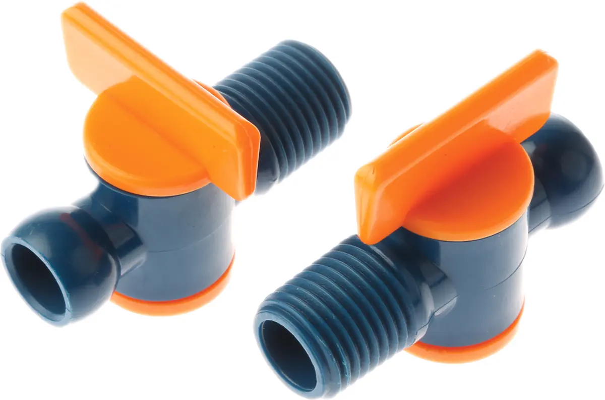 Produktfoto 1 von RS PRO NPT-Ventil für Flex-Kühlmittelschlauch, Acetalcopolymer