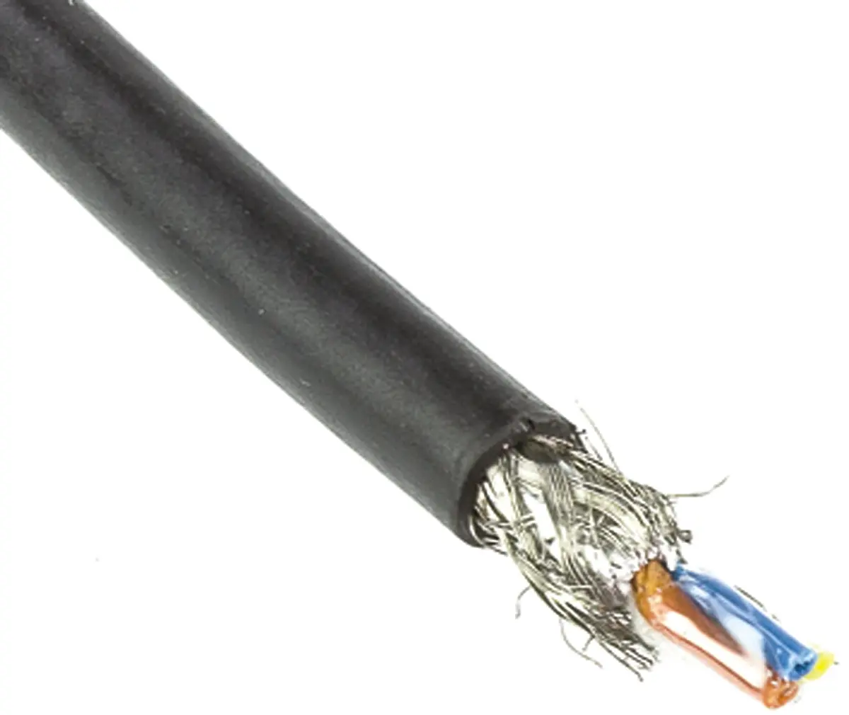 Produktfoto 1 von HARTING Cat.5 Ethernet-Kabel, 20 m, Schwarz 4 Abgeschirmt Geschirmt, Aussen ø 6.5 mm Außen-ø , Polyvinylchlorid