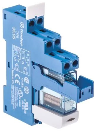 Produktfoto 1 von Finder 48 Interface Relais 12V dc, 2-poliger Umschalter DIN-Hutschiene 41mA