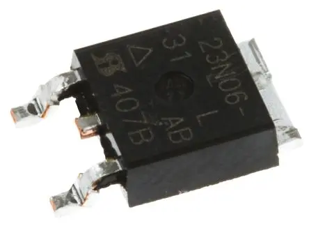 Produktfoto 1 von Vishay SUD23N06-31 Typ N-Kanal, Oberfläche MOSFET Erweiterung 60 V / 23 A 31.25 W, 3-Pin TO-252