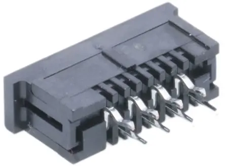JST FMZ Connectors ZIF, Durchsteckmontage Gerade FPC-Steckverbinder, 8-polig Buchse / 1-reihig, Raster 1 mm, Lot