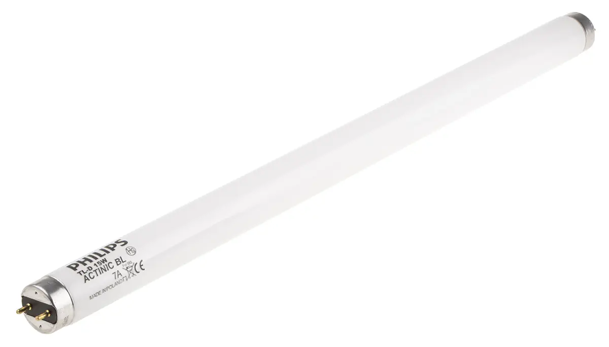 Produktfoto 1 von Philips Lighting Insektenlampe 15 W G13 Linear L.: 457 mm L.: 365 nm Ø 28 mm