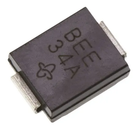 Produktfoto 1 von Vishay AEC-Q101 1 TVS-Diode Bidirektional Einfach 1.5 kW 13.3 V min., 2-Pin, Oberfläche 12 V max SMC