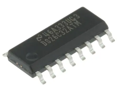 Produktfoto 1 von Texas Instruments Leitungsempfänger Leitungsempfänger CMOS Tri-State 16-Pin SOIC