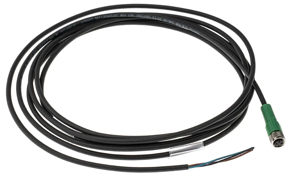 Produktfoto 1 von Phoenix Contact SAC-3P- 3.0-PUR/M 8FS, 3-polig Sensor-Betätigungselementkabel, Gerade Buchse 5 / Nicht abgeschlossen,