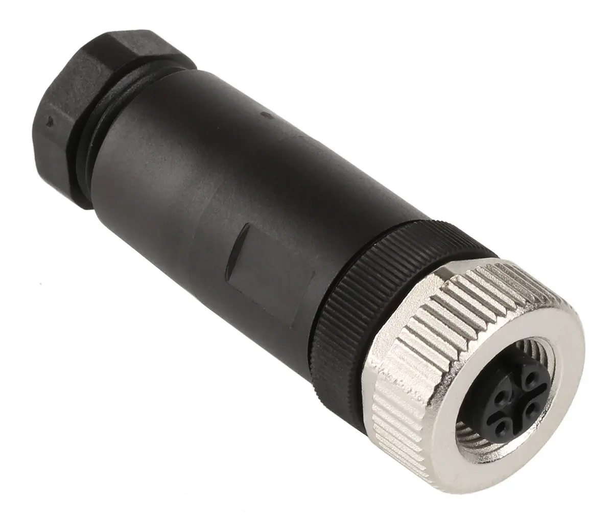 Produktfoto 1 von Phoenix Contact SACC 20 mm M12 Rundsteckverbinder Buchse 5-polig Buchse 4A Kabel IP67