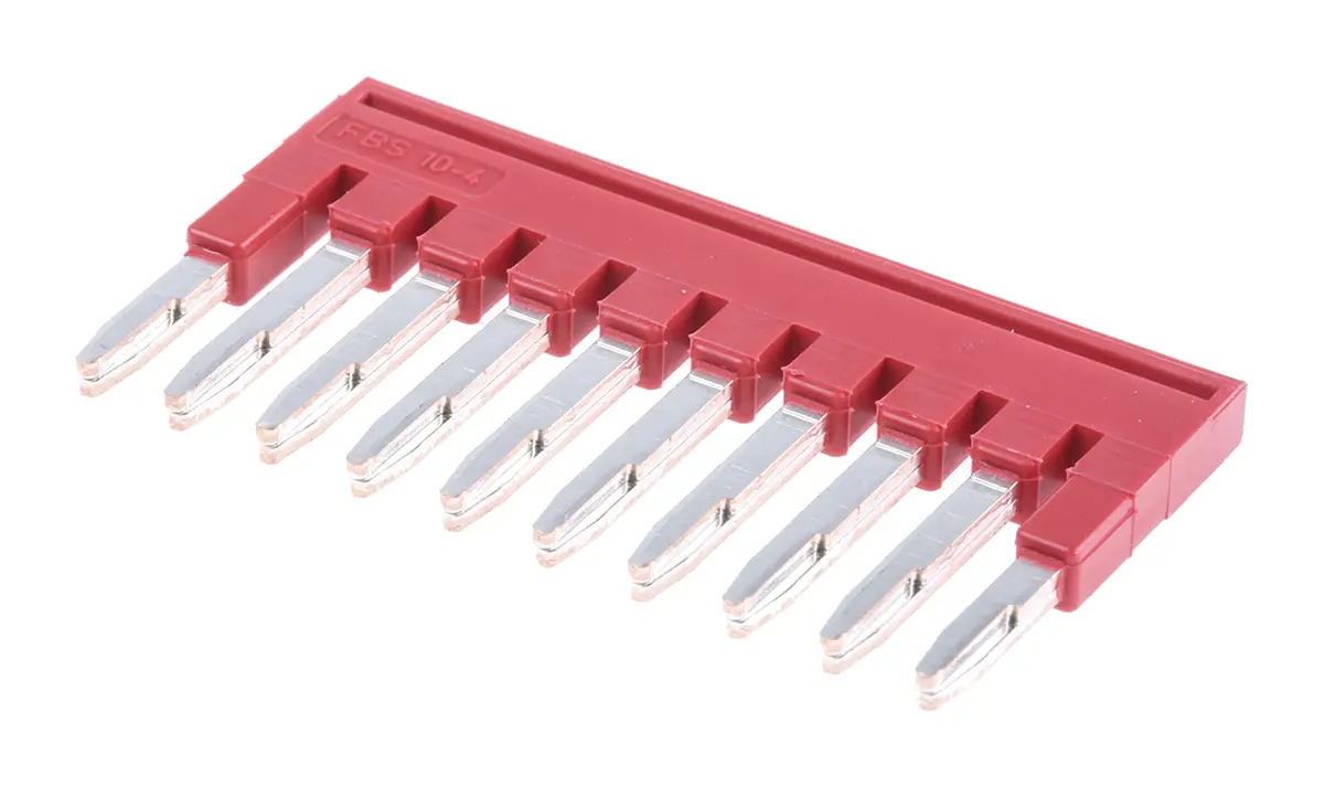 Produktfoto 1 von Phoenix Contact FBS 10-4 Querverbinder für DIN-Schienen-Klemmenblöcke