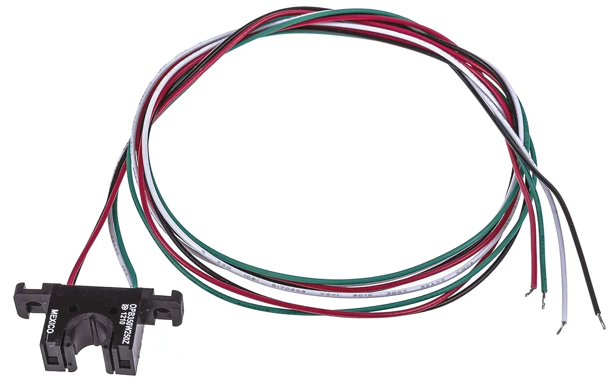 Produktfoto 1 von Optek Reflexionslichtschranke 6.35mm Peak Abstand Fototransistor-Ausgang, 4-Pin 1-Kanal Schraubanschlussklemme