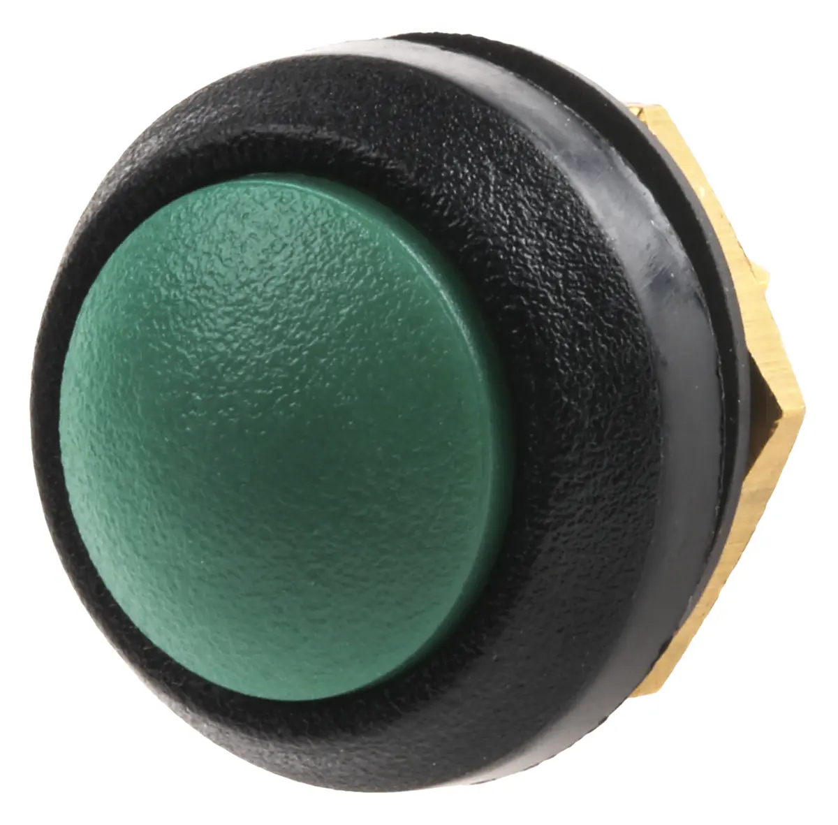 Produktfoto 1 von ITW 48 Miniaturdruckschalter Panel Ø 13.6 mm, SPST Grün, IP40