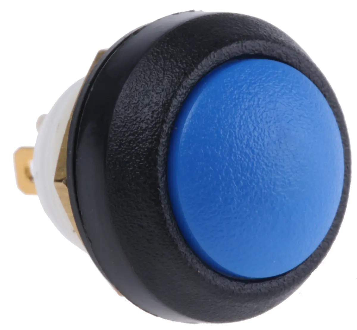 Produktfoto 1 von ITW 48 Miniaturdruckschalter Panel Ø 13.6 mm, SPST Blau, IP40