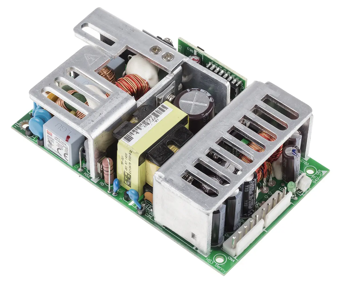Produktfoto 1 von MEAN WELL Schaltnetzteil, 3.3 V dc, 5 V dc / 8 A, 10 A, 500 mA 3-Kanal 79W 127 → 370 V dc, 90 → 264 V ac