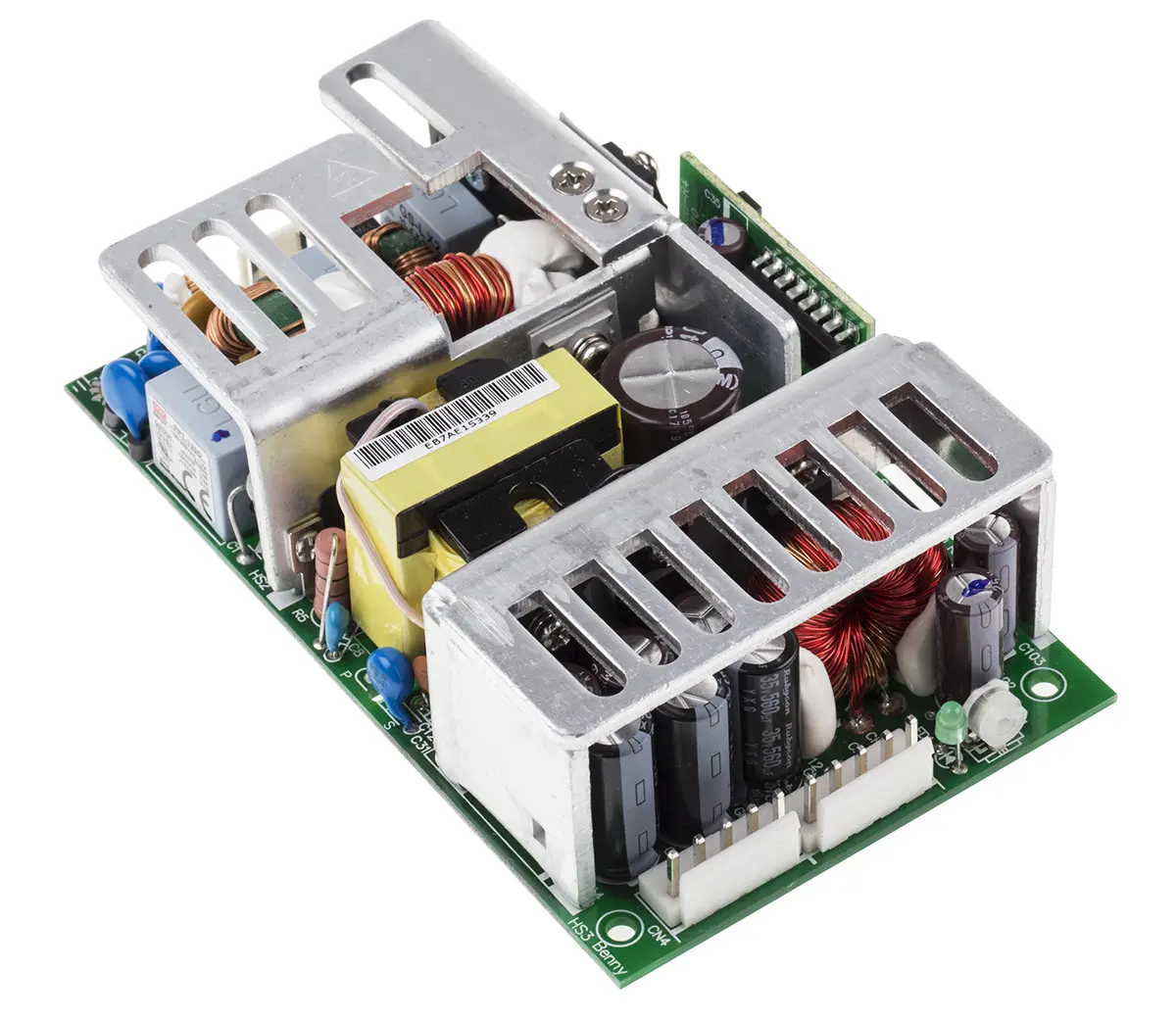 Produktfoto 1 von MEAN WELL Schaltnetzteil, 5 V dc, 12 V dc, 24 V dc / 2.5 A, 7 A, 500mA 3-Kanal 101W 127 → 370 V dc, 90 →