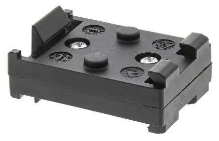 Produktfoto 1 von Bopla DIN-Schienenhalter ABS, für Bocard-Gehäuse 43.5 mm 30 mm 5mm