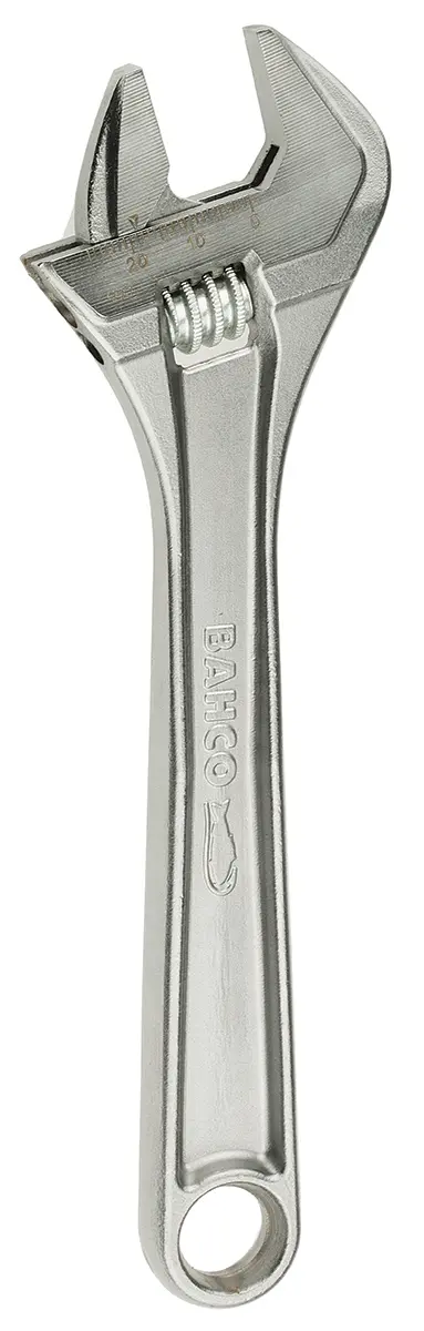 Produktfoto 1 von Bahco Schraubenschlüssel Rollgabelschlüssel Nicht parkend, Metall Griff, Backenweite 27 mm, / Länge 205 mm