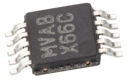 Produktfoto 1 von Texas Instruments 12 bit 4 DAC MSOP, 10-Pin, Interface Microwire, SPI, QSPI