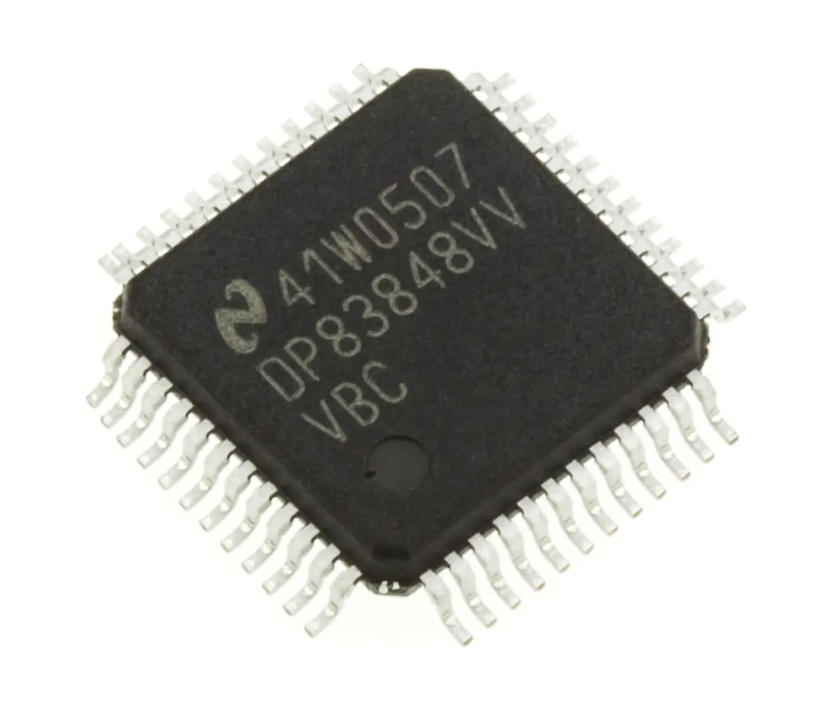 Produktfoto 1 von Texas Instruments Ethernet-Transceiver Vollduplex/Halbduplex 3.3 V 100 Mbps RMII, LQFP 48-Pin 3.3 V
