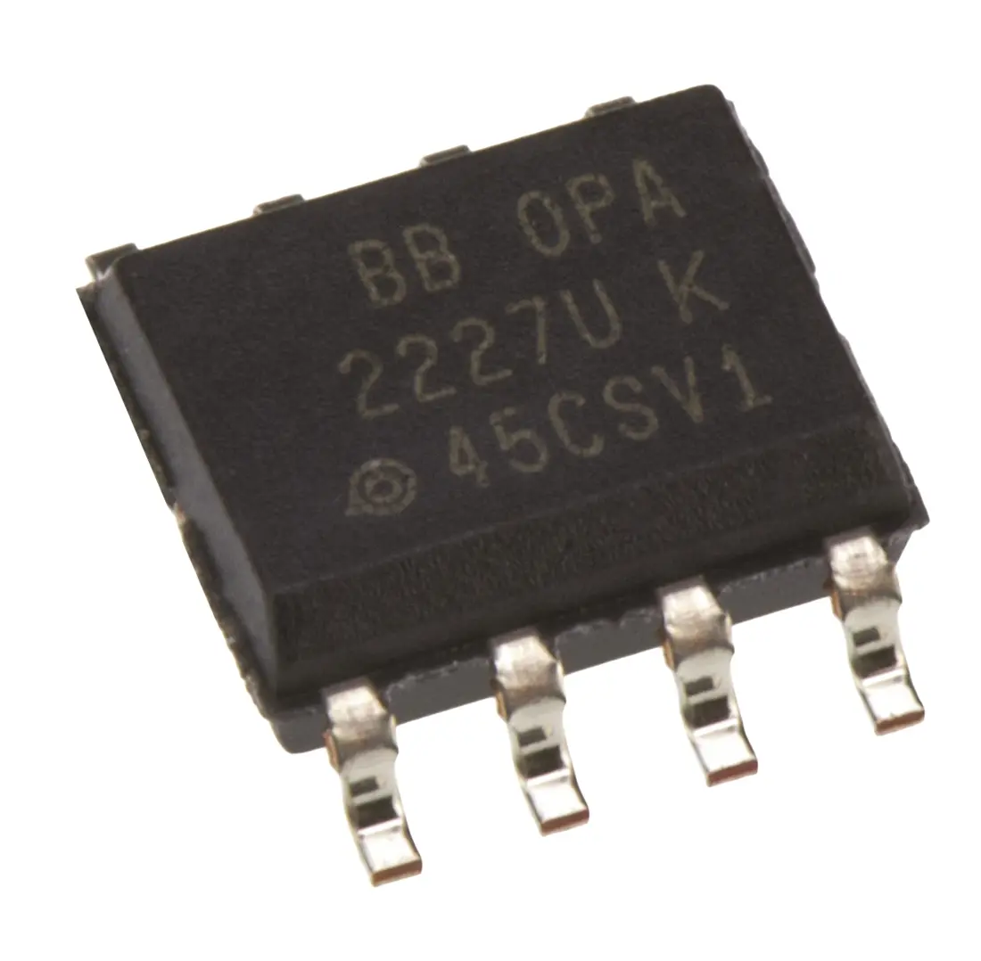 Produktfoto 1 von Texas Instruments Operationsverstärker Oberfläche 8 MHz SOIC, biplor typ. 18 V, biplor typ. 2.5 V, 8-Pin