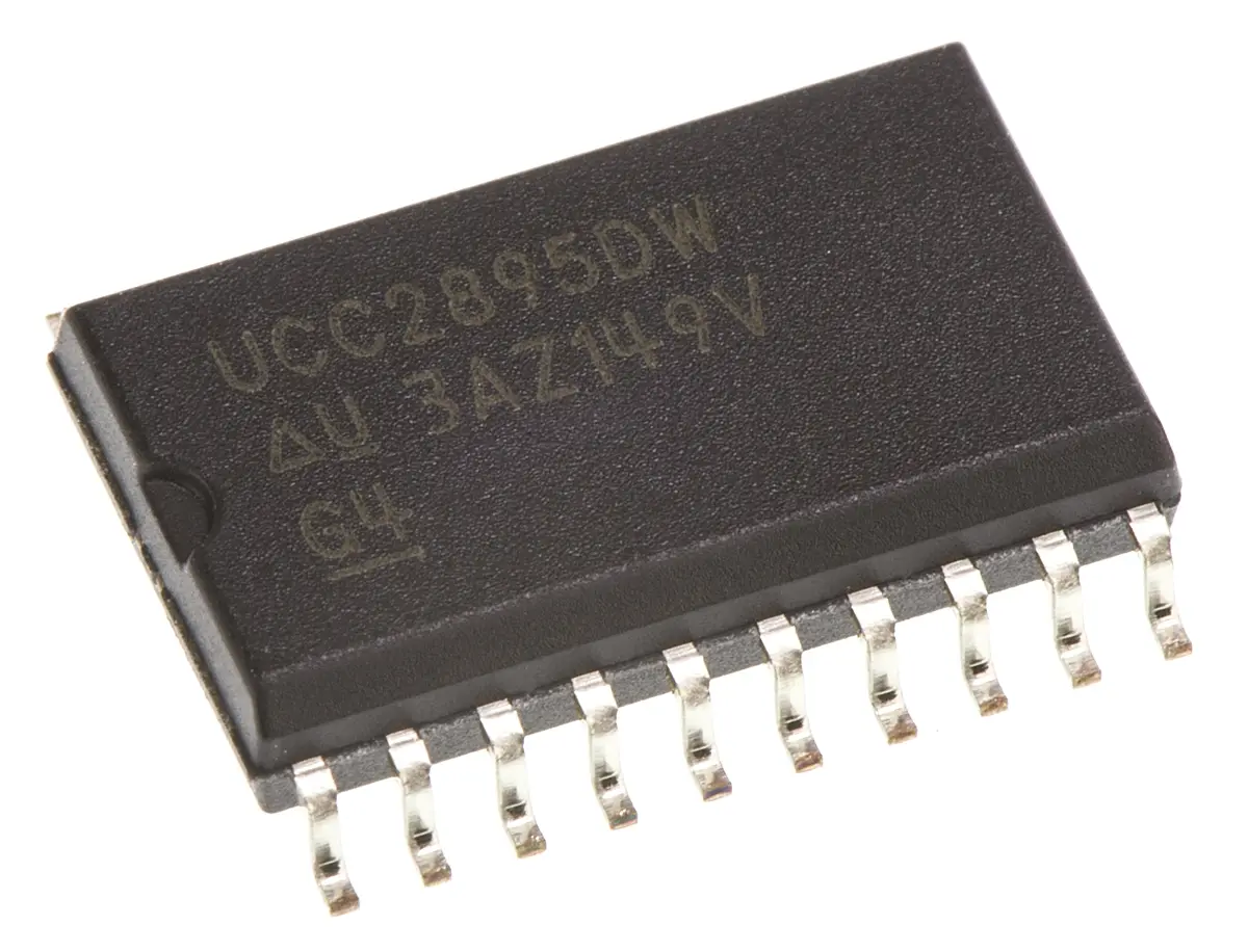 Produktfoto 1 von Texas Instruments PWM-Controller 1 MHz 150 μA 16.5 V 5.2 V 4 mA 20-Pin 100 mA SOIC 4-Ausg.