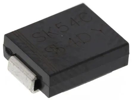 Produktfoto 1 von Taiwan Semiconductor SK54C Oberfläche Diode Schottky-Diode Einfach, 40 V / 5 A, 2-Pin DO-214AA