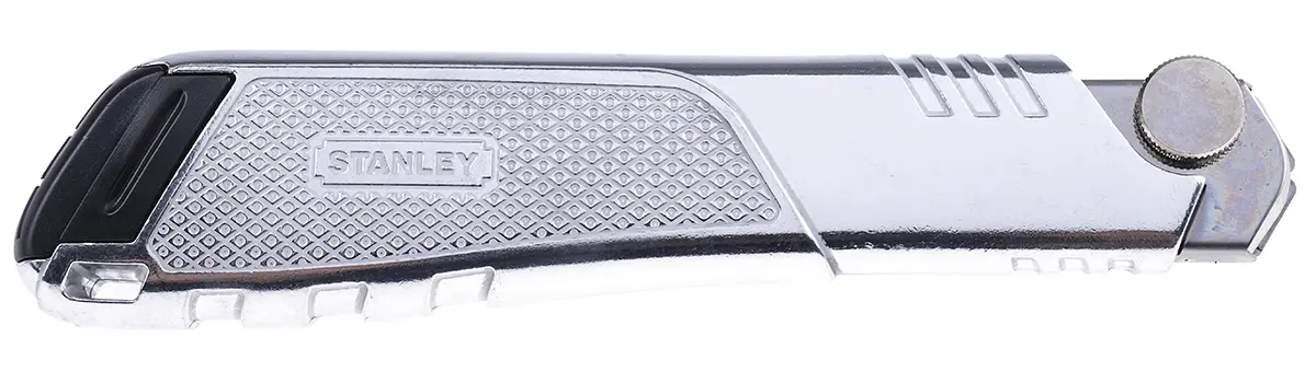 Produktfoto 1 von Stanley Sicherheitsmesser, Hohe Beanspruchung, Abbrechklinge 25 mm Einziehbar