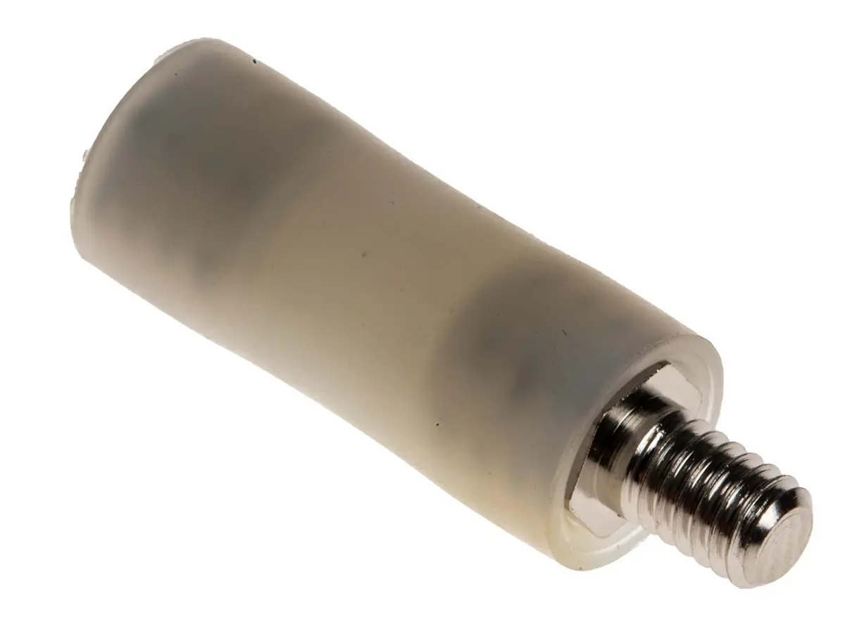 Produktfoto 1 von RS PRO Abstandhalter, Länge 20 mm, Länge 6 mm, Nylon 6.6, Rund M4 M4 5.5 mm