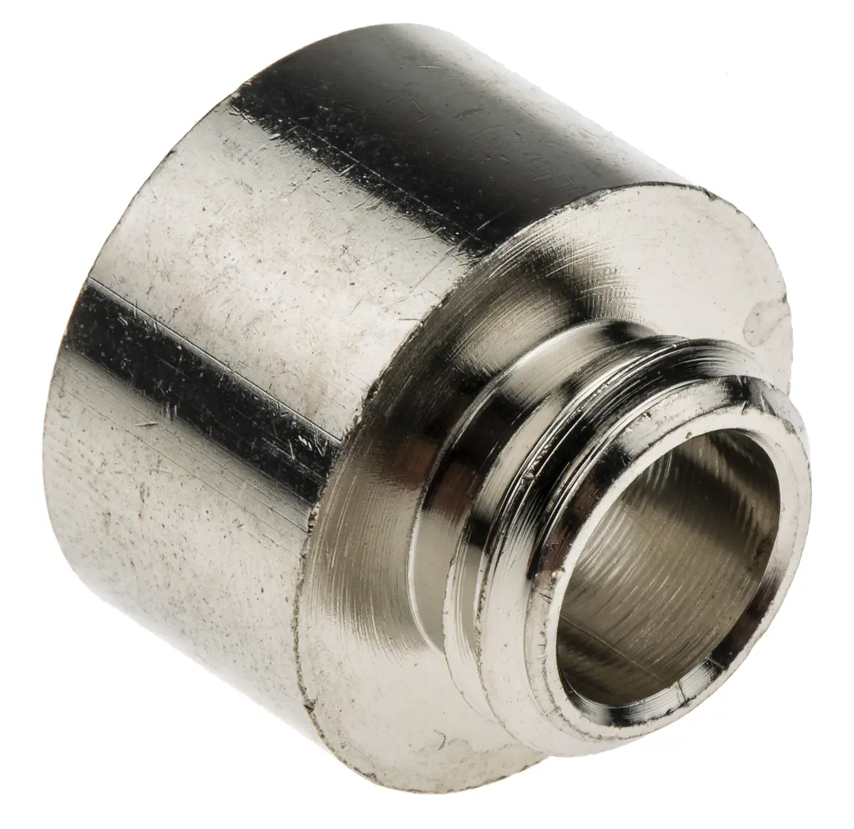 Produktfoto 1 von Lapp SKINDICHT Kabelverschraubung Adapter Typ Vergrößerer M16 M12 Messing vernickelt Metallisch -60 °C / 200 °C