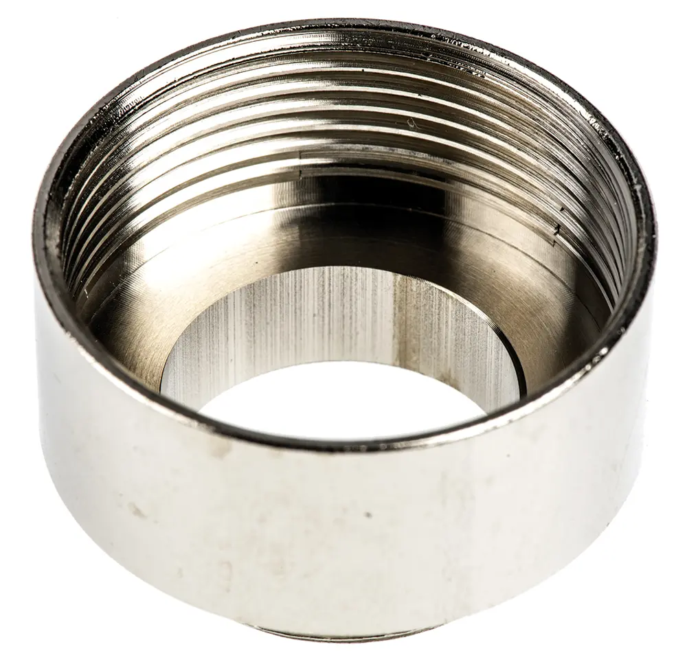 Produktfoto 1 von Lapp SKINDICHT Kabelverschraubung Adapter Typ Vergrößerer M32 M25 Messing vernickelt Metallisch -60 °C / 200 °C