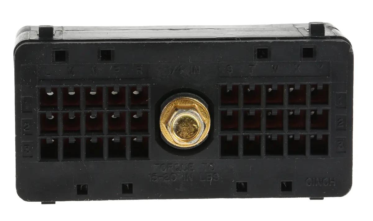 Produktfoto 1 von Cinch Modice Automotive, Kfz-Steckverbinder, Buchse, 30-polig / 3-reihig
