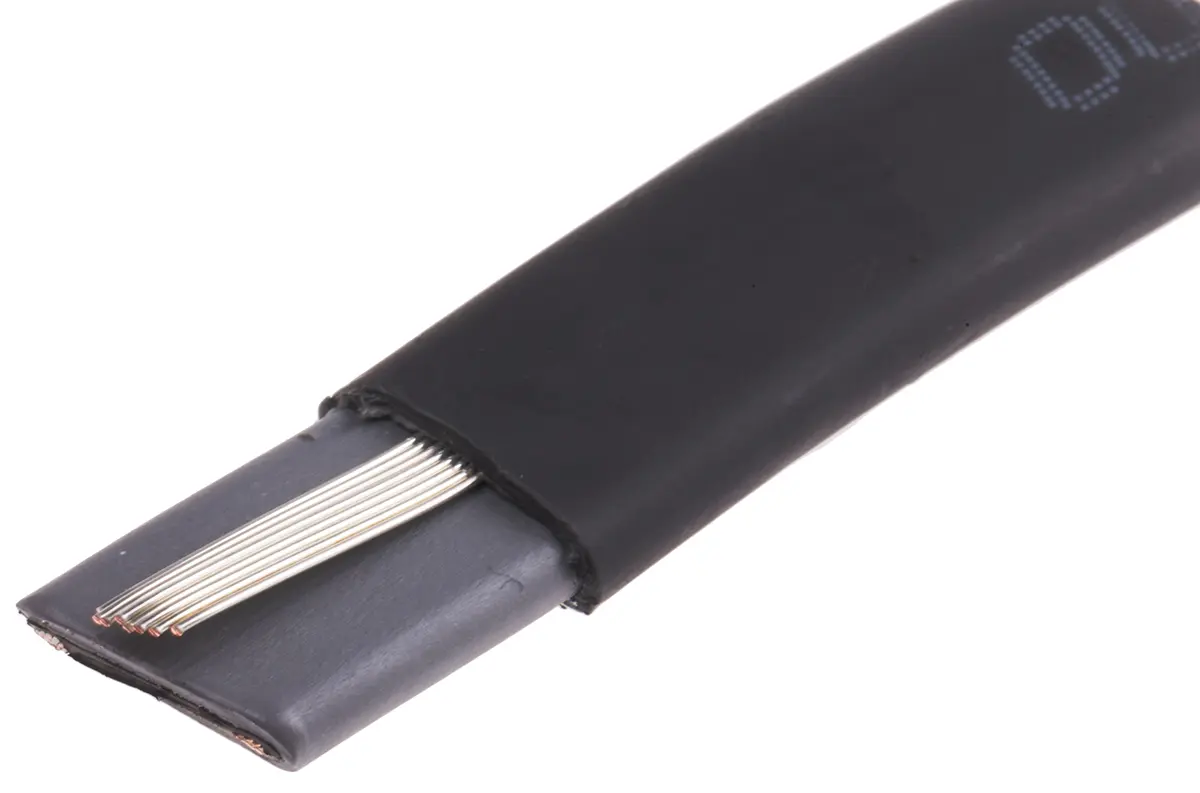 Produktfoto 1 von RS PRO Rohrbegleitheizung Selbstregulierend, Selbstregelend 12 W, 20 m, 500 V ac 80 °C