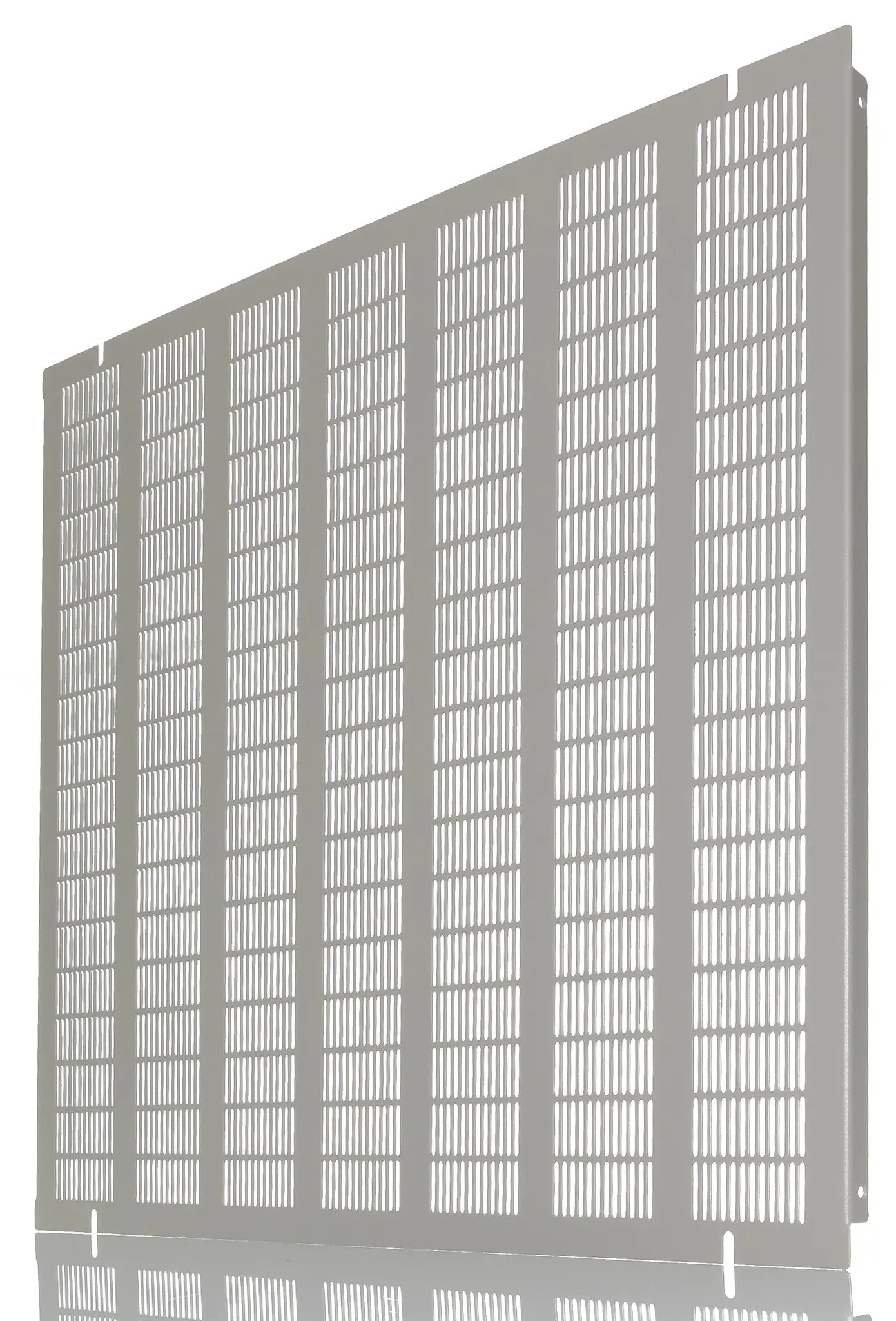 Produktfoto 1 von RS PRO Einschubgehäuse 6 U Belüftet Grau, 466 mm x 466 mm x 3 mm