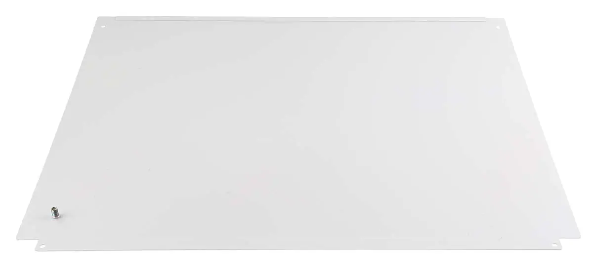 Produktfoto 1 von RS PRO Aluminium Abdeckung unbelüftet 3 U 423 mm 350mm