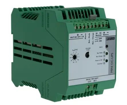 Produktfoto 1 von Phoenix Contact 350V dc MINI-DC DIN-Hutschiene Unterbrechungsfreie Stromversorgung 48 W, 24V dc