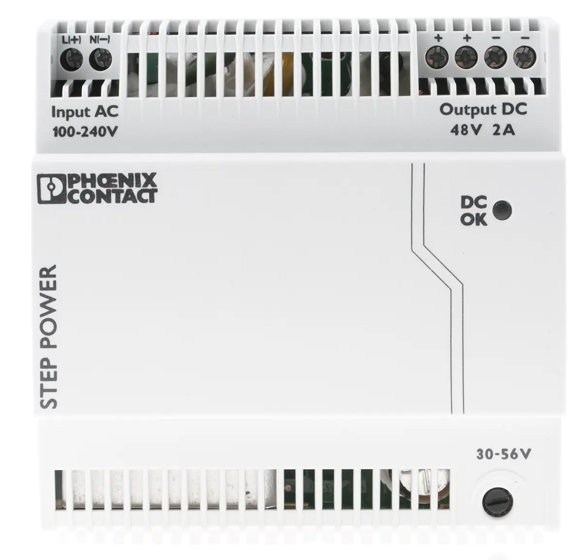 Produktfoto 1 von Phoenix Contact STEP POWER STEP-PS/ 1AC/48DC/2 DIN-Schienen Netzteil Getaktet 48V dc / 2A 96W 85 → 264V ac